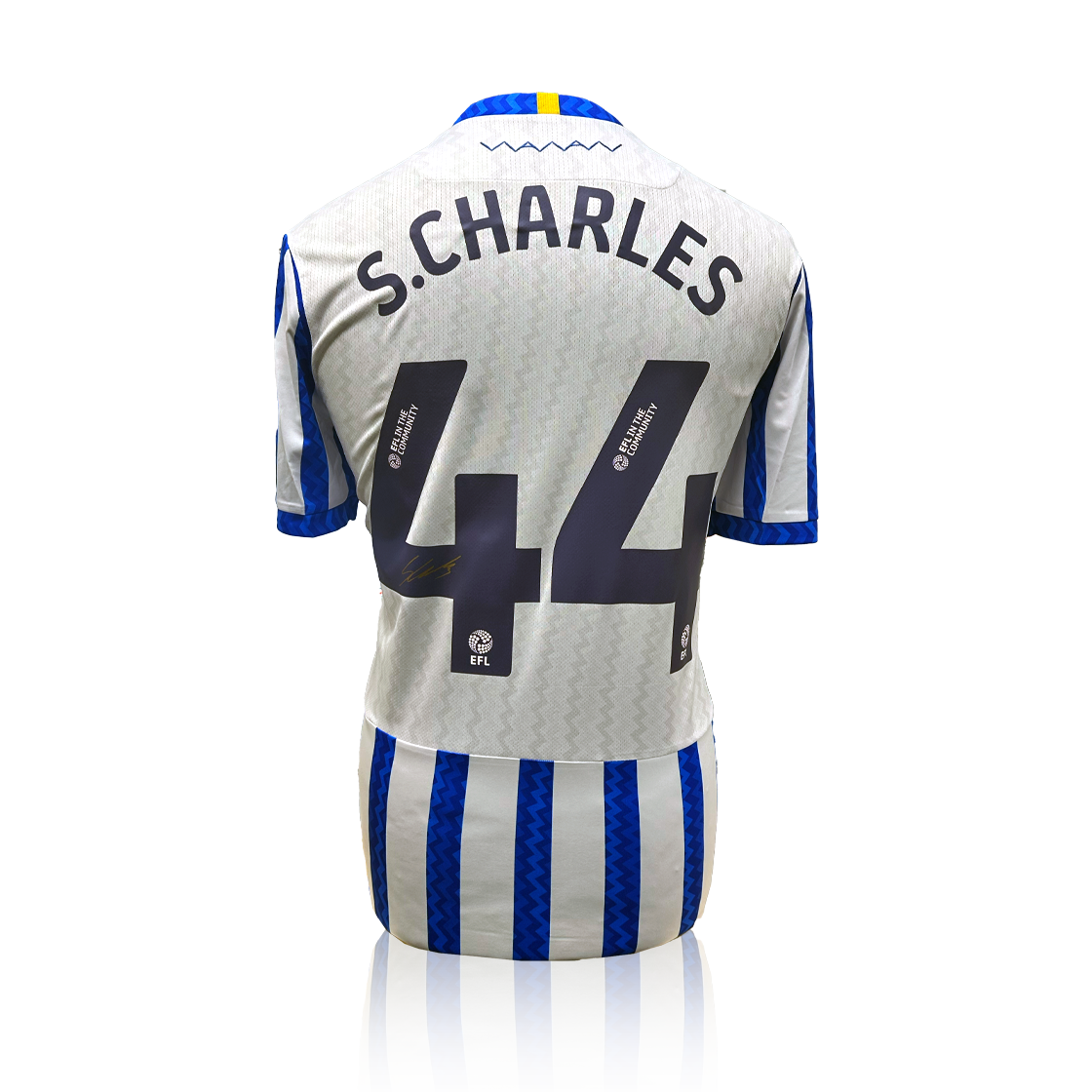 Shea Charles Signed Sheffield Wednesday 24/25 Shirt