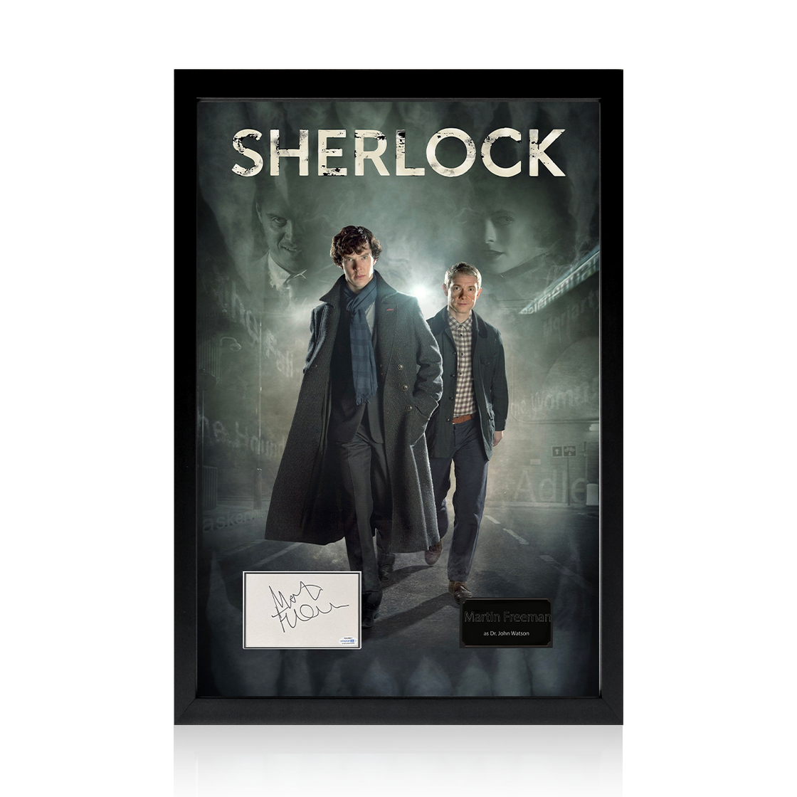 Martin Freeman Signed Sherlock Iconic Frame (ACOA)