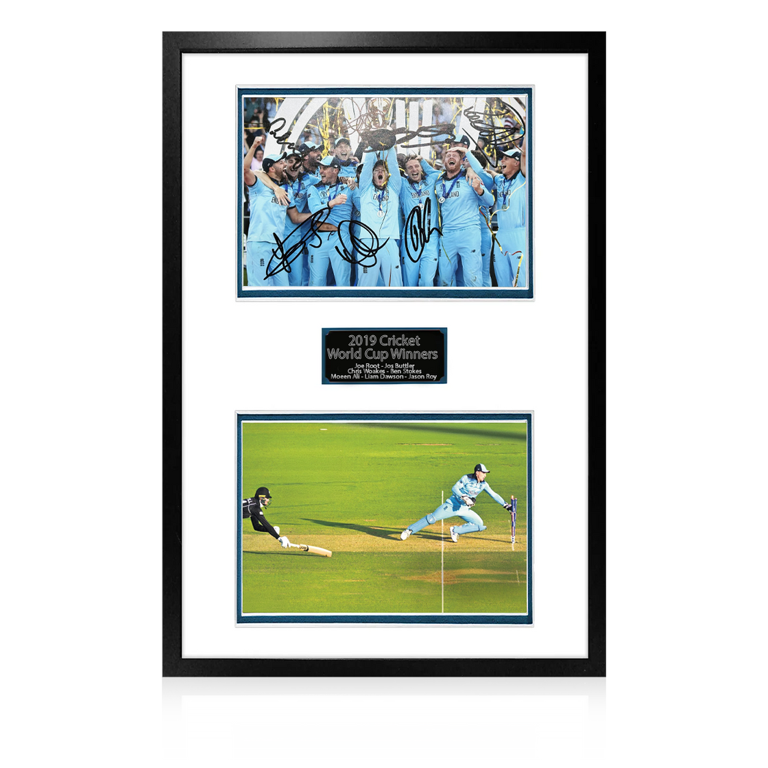 Monthly Auction: England Cricket World Cup Winners Signed By 7 Iconic Display