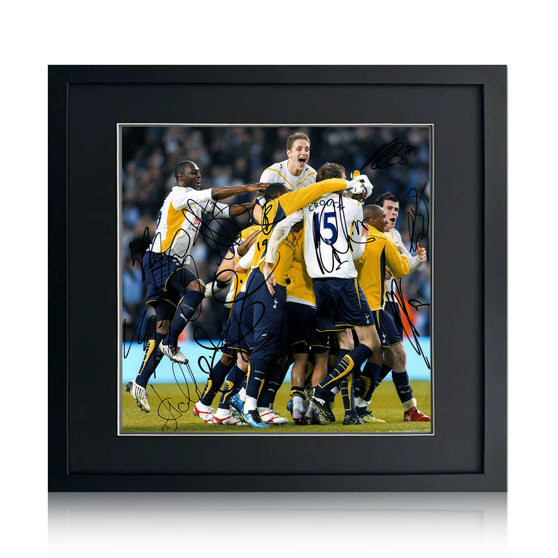 Tottenham Hotspur 2010 Squad Signed Image Compact Frame