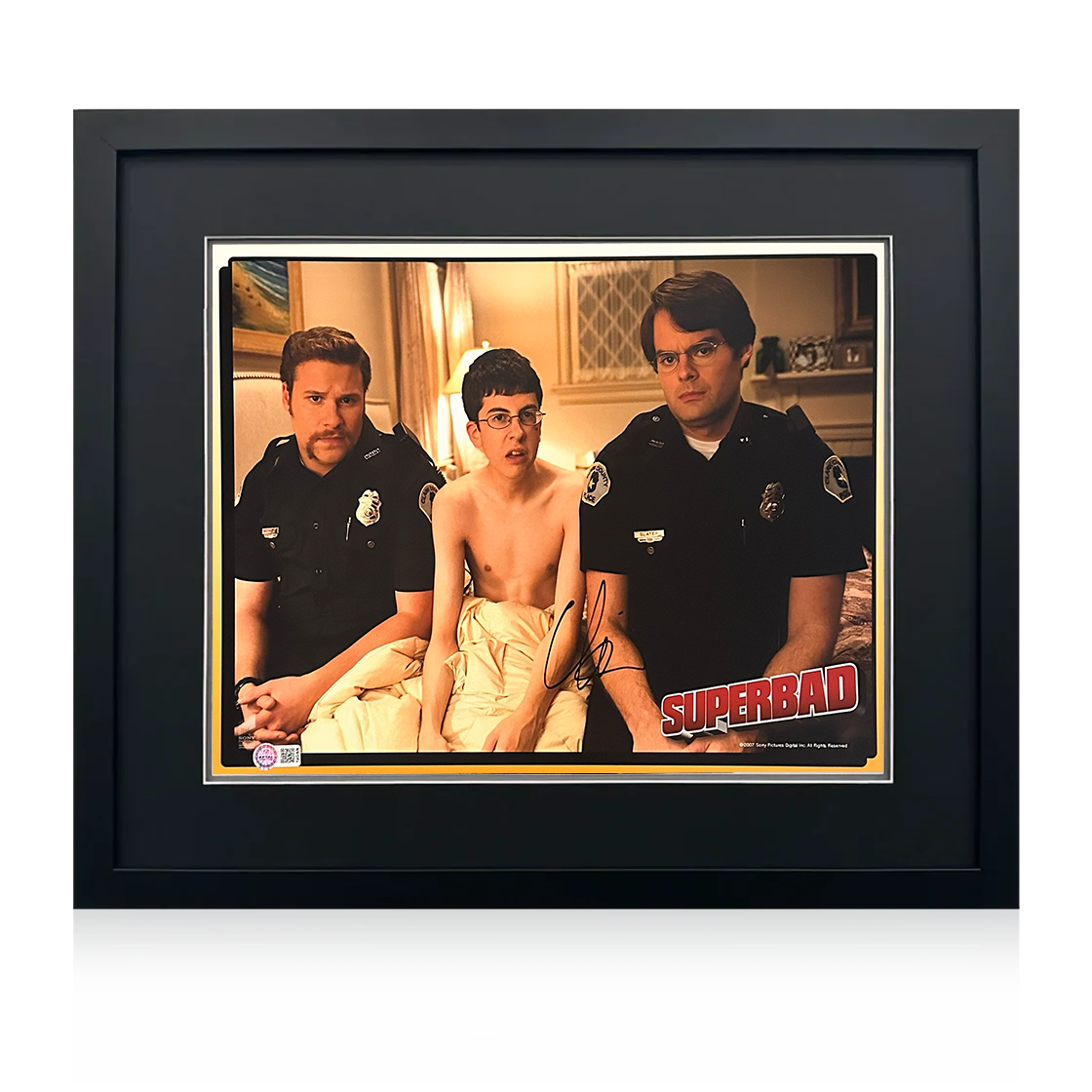 Christopher Mintz-Plasse Signed Superbad Image Compact Frame (AFTAL)