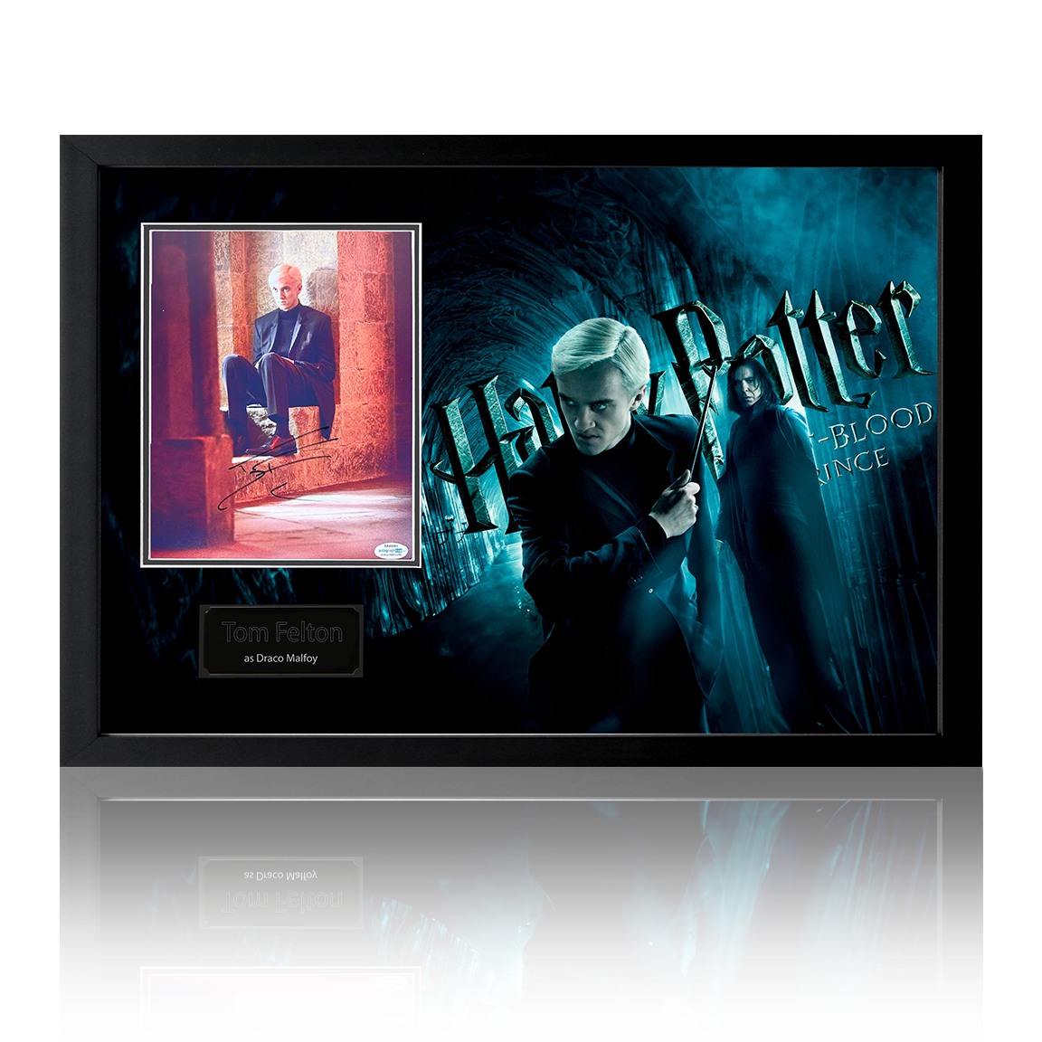 Tom Felton Signed Harry Potter And The Half Blood Prince Iconic Frame ...