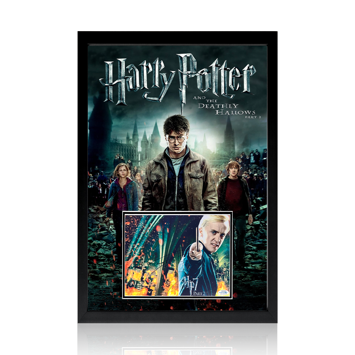 Tom Felton Signed Harry Potter And The Deathly Hallows Part 2 Iconic F ...