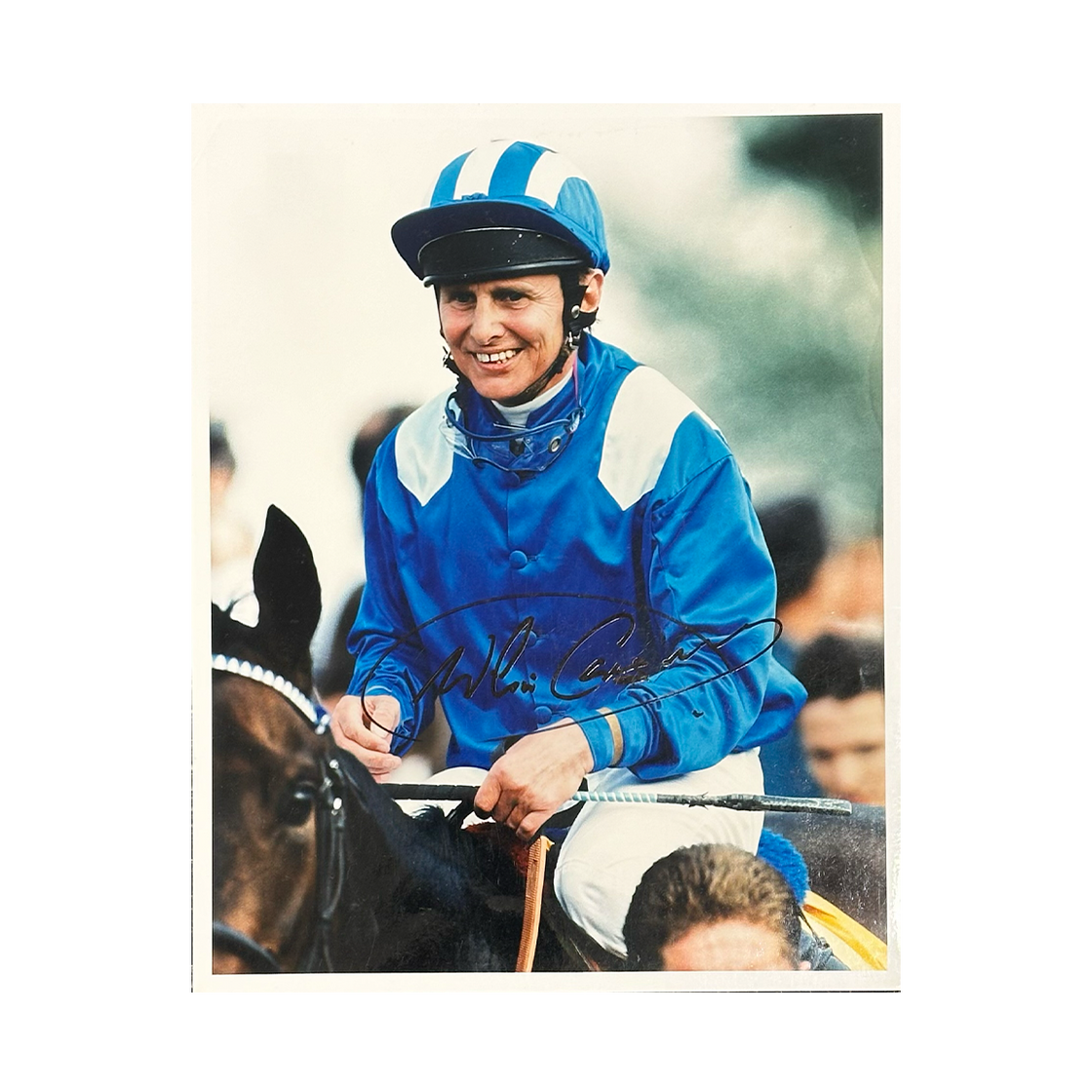 Willie Carson Signed 10x8 Image