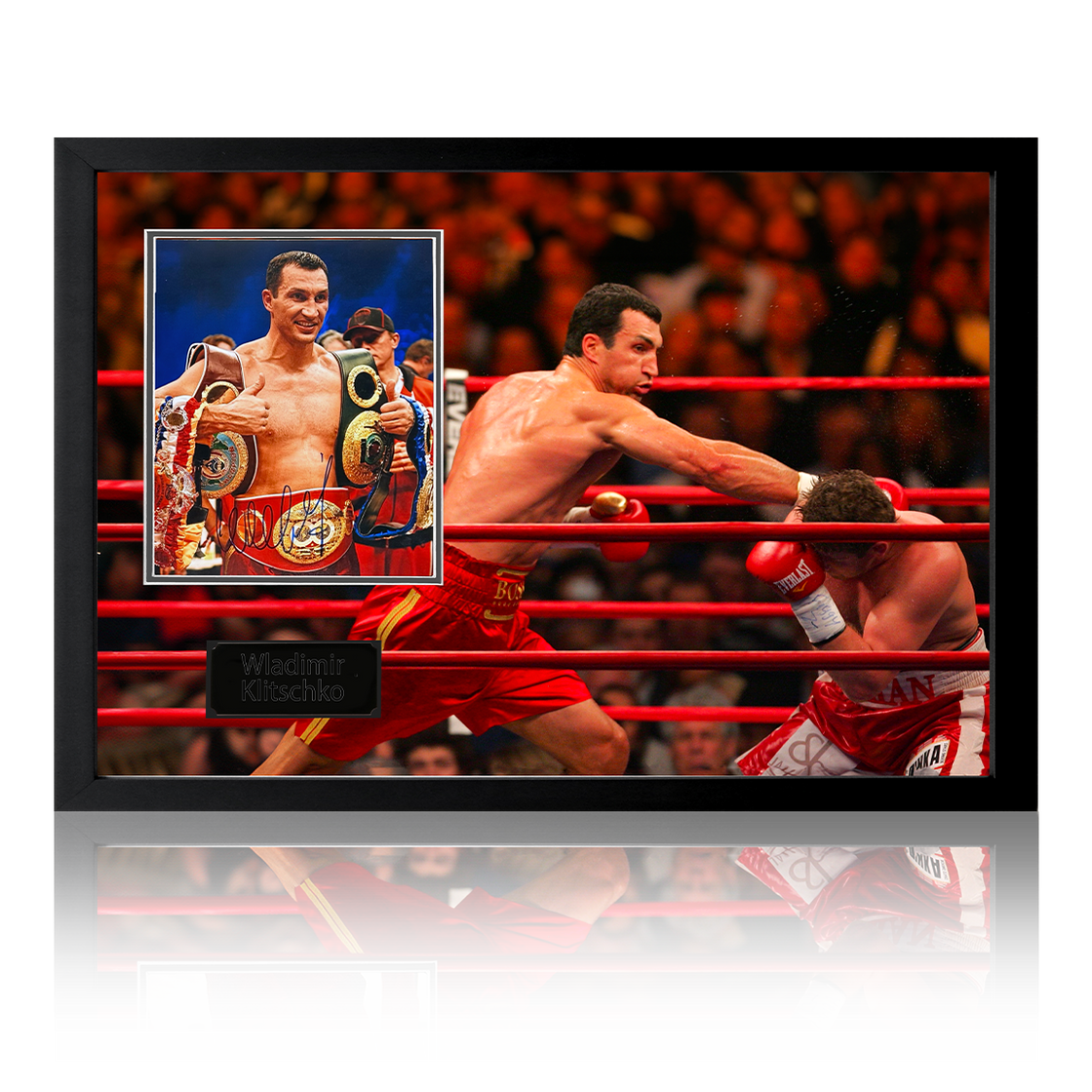 Wladimir Klitschko Signed Boxing Iconic Frame