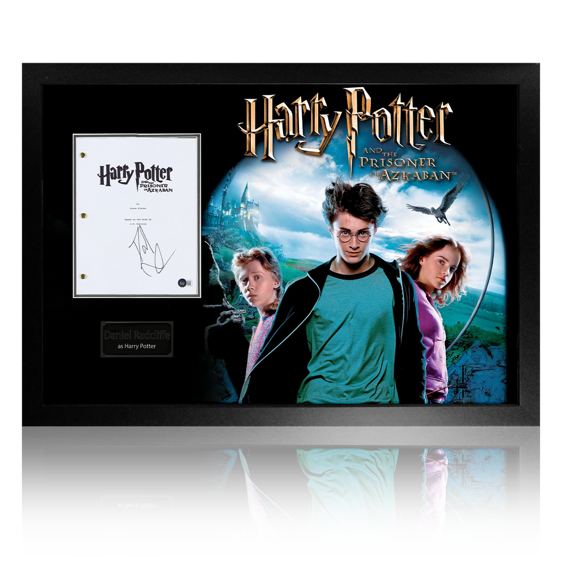 Monthly Auction: Daniel Radcliffe Signed Harry Potter and the Prisoner of Azkaban Script Iconic Frame (Beckett)