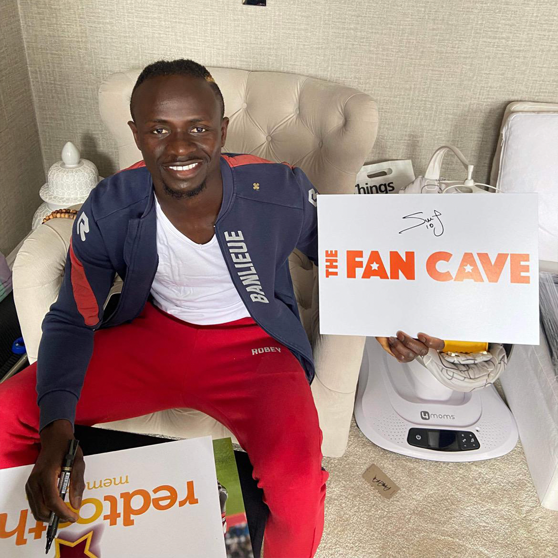 Sadio Mane Signed 21 22 Liverpool Shirt The Fan Cave Memorabilia