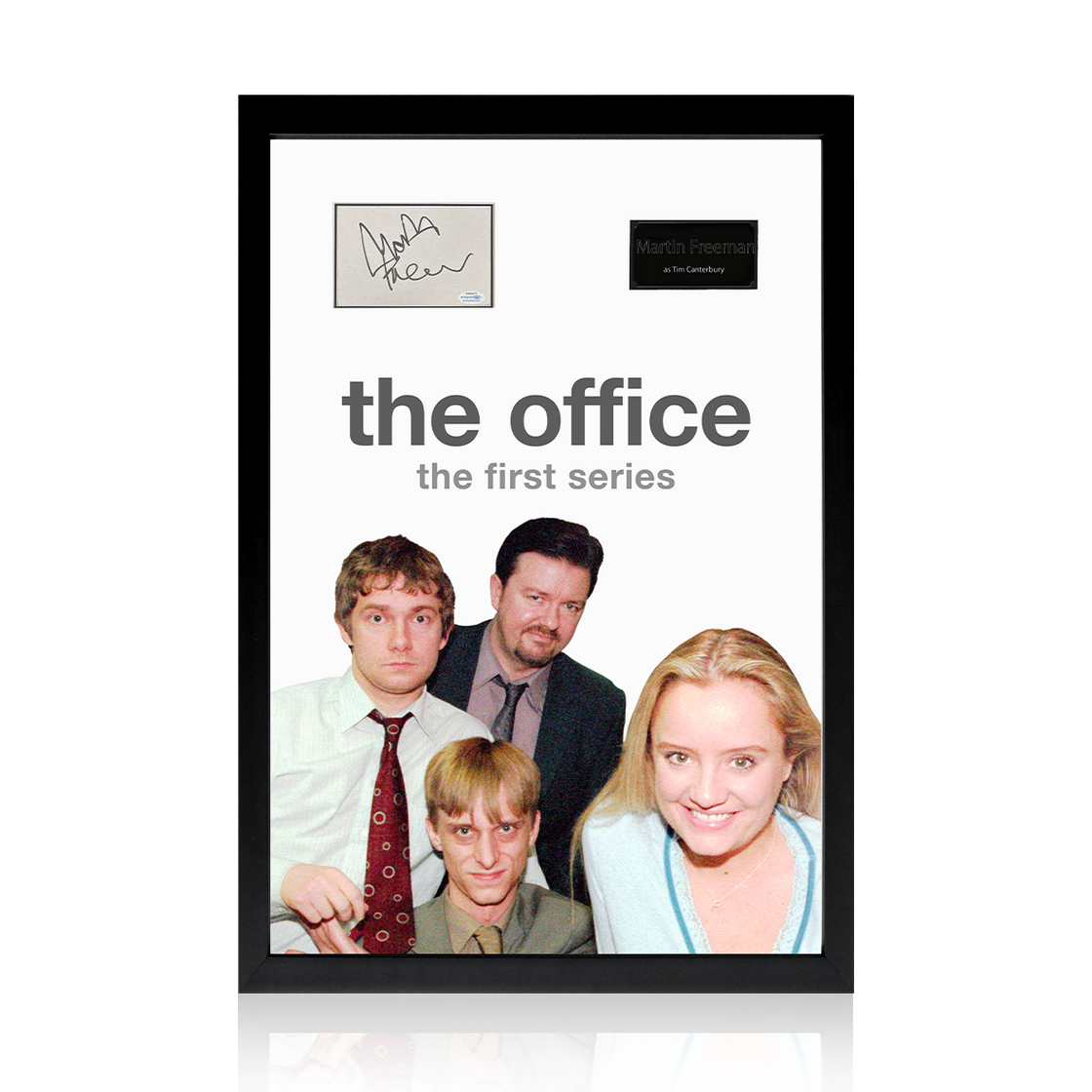 Martin Freeman Signed The Office Iconic Frame (ACOA)