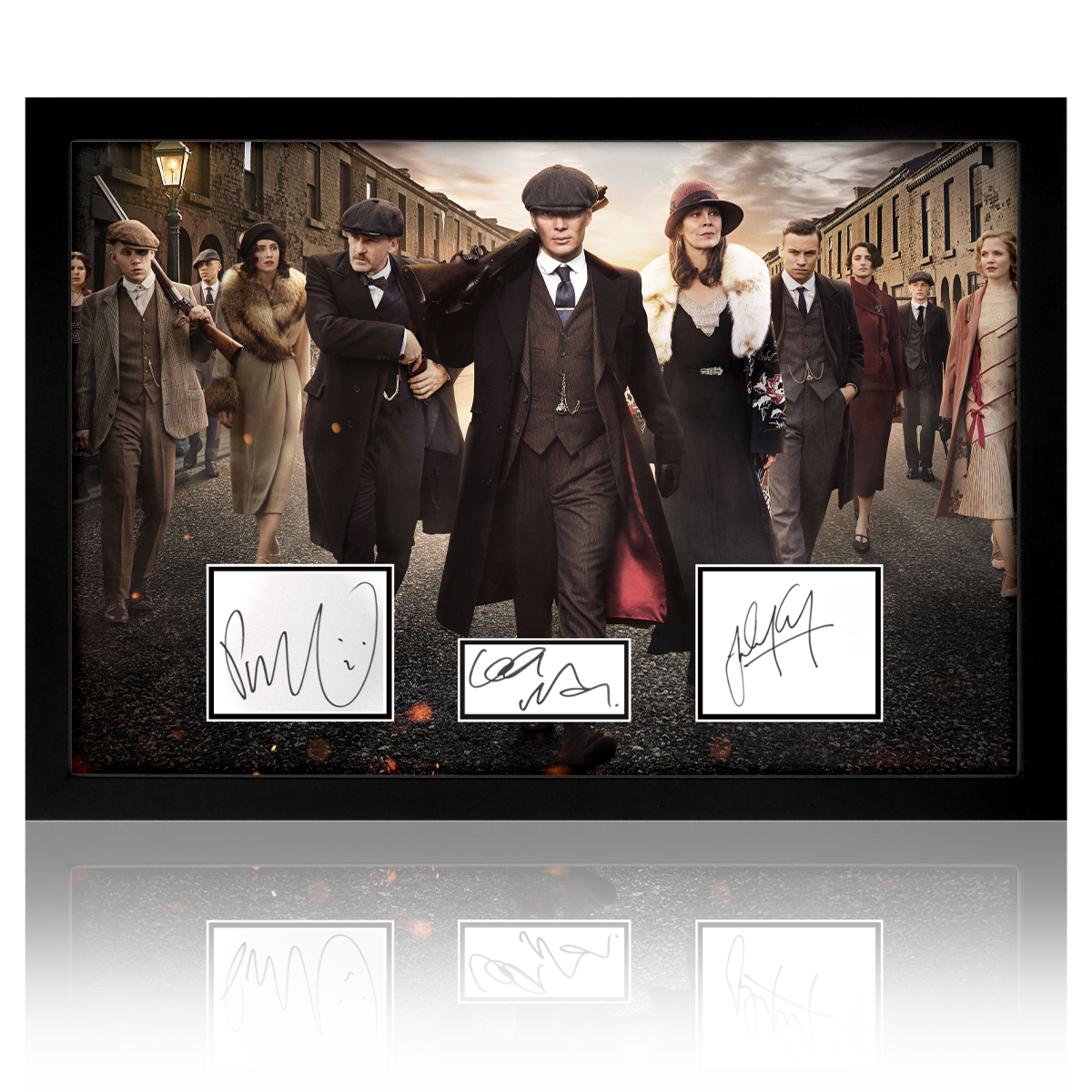 Triple Signed Peaky Blinders Display Murphy Anderson And Mccrory The Fan Cave Memorabilia 