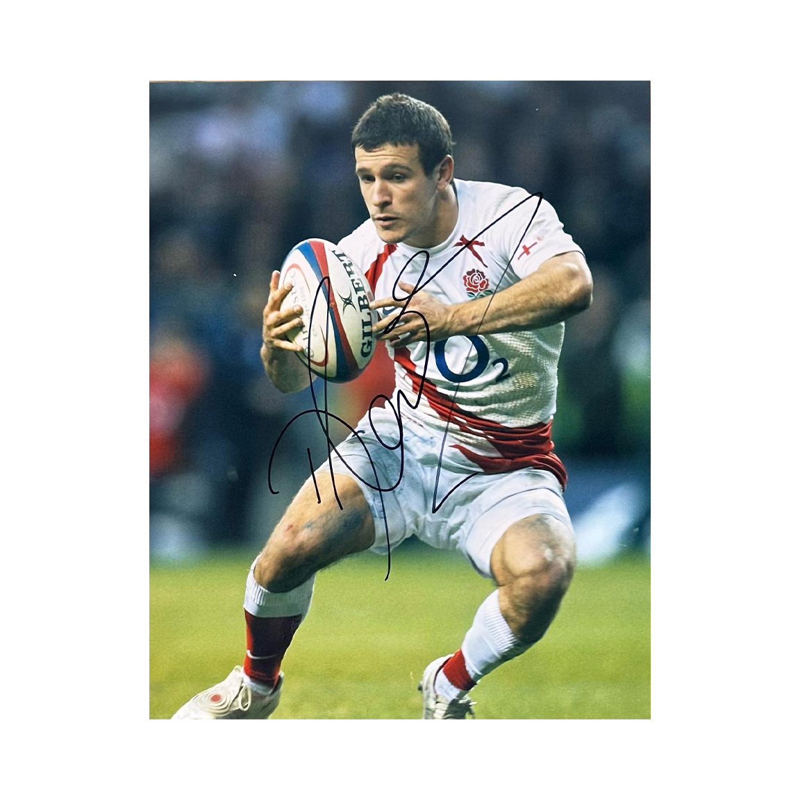 Danny Care Signed England Rugby 10x8 The Fan Cave Memorabilia