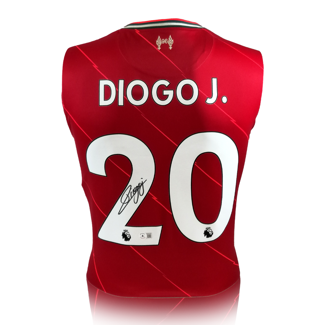 Diogo Jota Signed Liverpool Signed Shirt