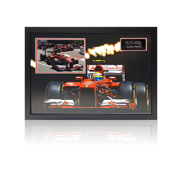 Felipe Massa Scuderia Ferrari F1 Signed Framed Display