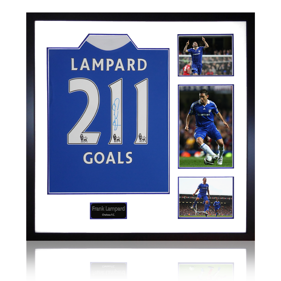 Chelsea FC Frank Lampard Autographed Signed Jersey COA BNWT #1