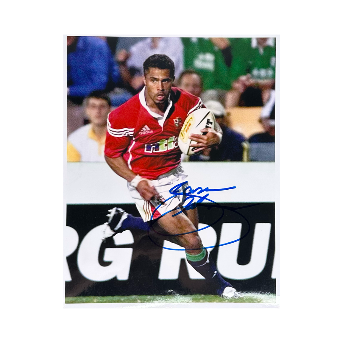 Jason Robinson Signed Lions Rugby 10x8 The Fan Cave Memorabilia