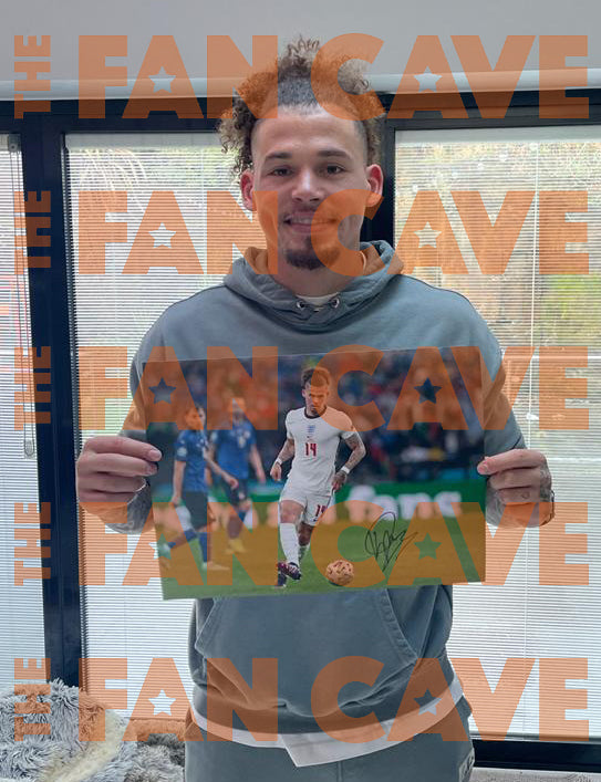 Kalvin Phillips Signed England Deluxe Mount Display