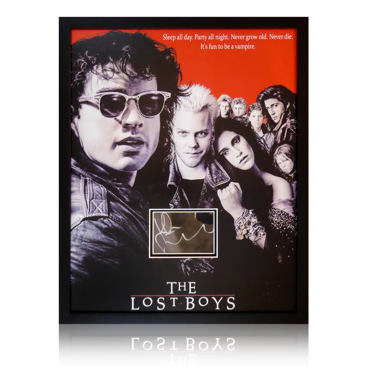 Kiefer Sutherland Lost Boys Signed Display – The Fan Cave Memorabilia