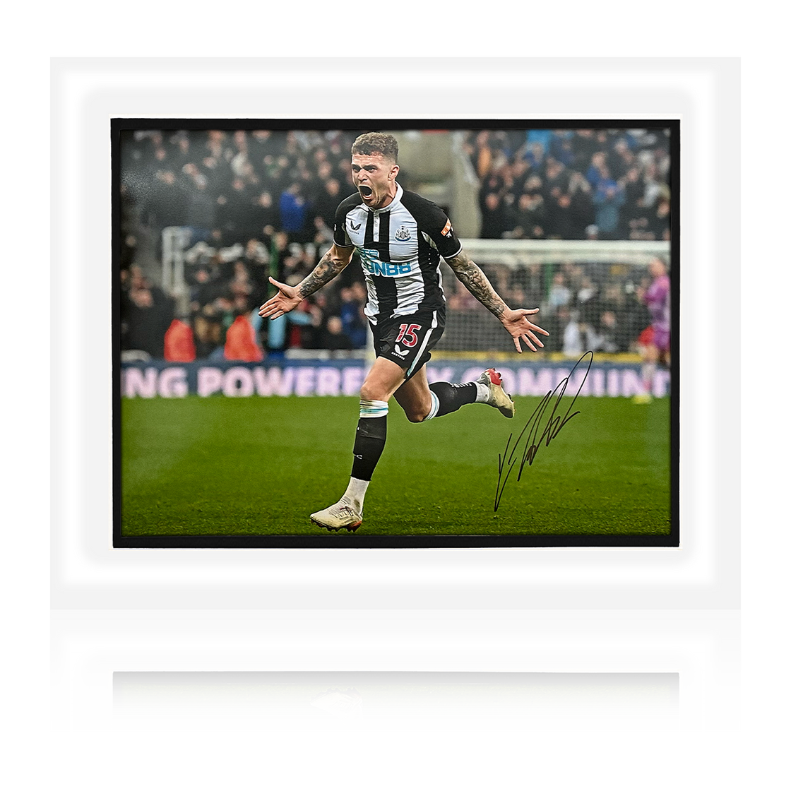 Kieran Trippier Signed Newcastle United Mount