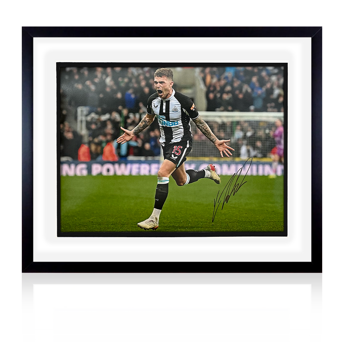 Kieran Trippier Signed Framed Newcastle United Deluxe Mount Display