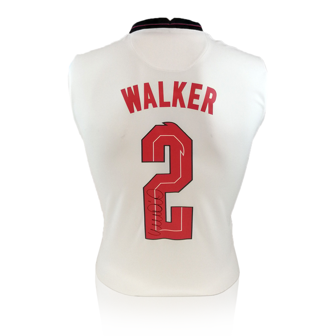 Kyle Walker Signed England Shirt