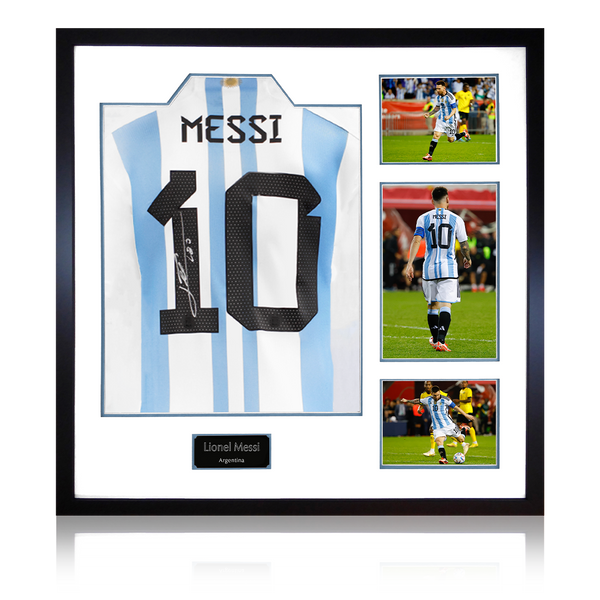 PRE-ORDER Lionel Messi Signed and Personally Dedicated