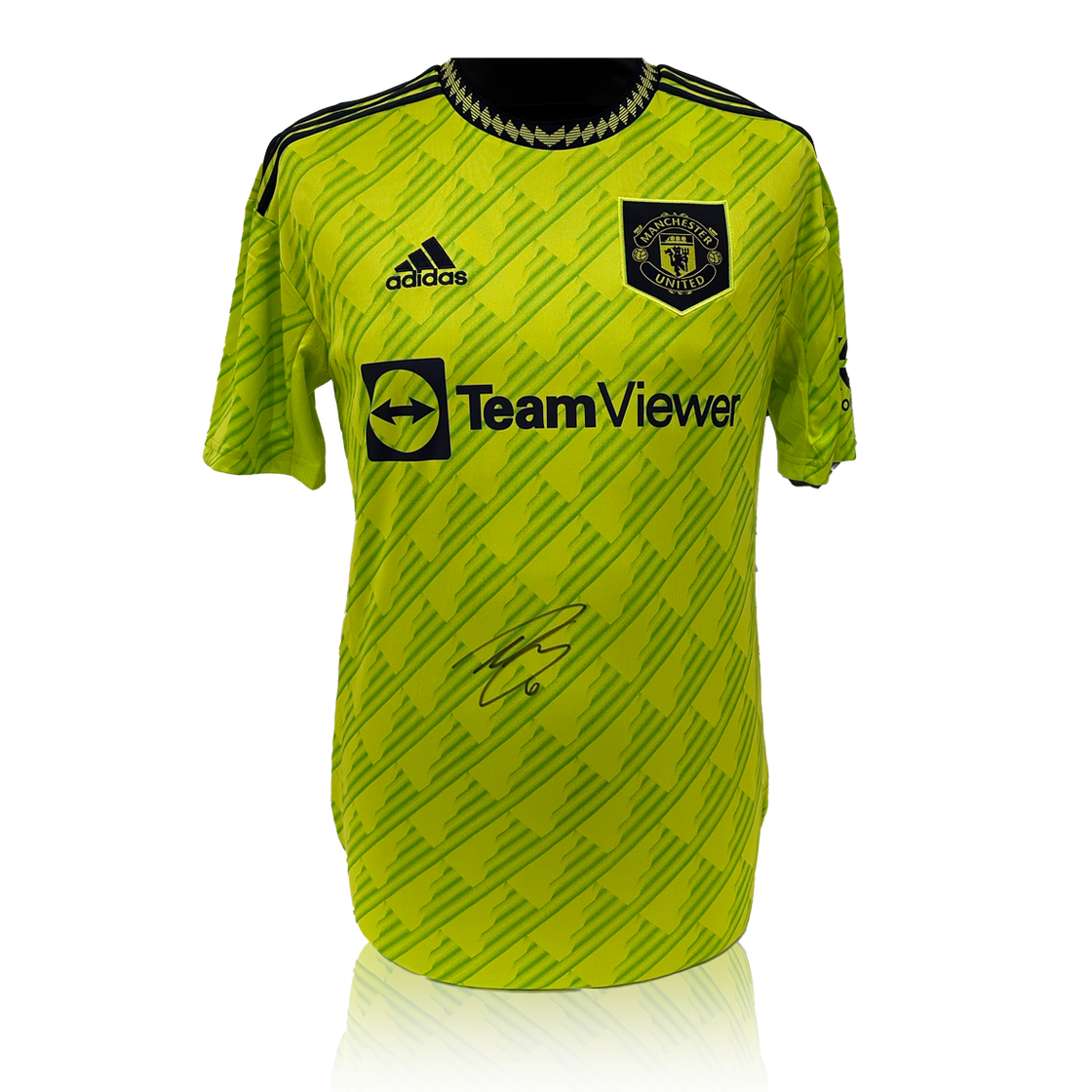 Lisandro Martínez Front Signed Manchester United Third Shirt