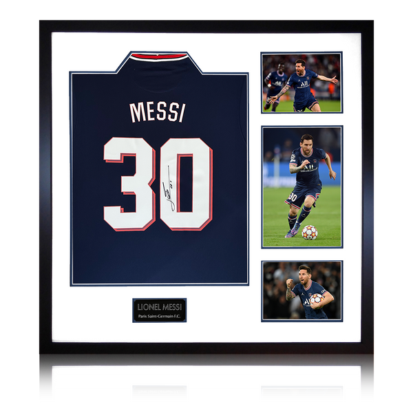 LEO MESSI 2022 / 2023 PERSONALLY SIGNED PSG PARIS SAINT GERMAIN JERSEY COA