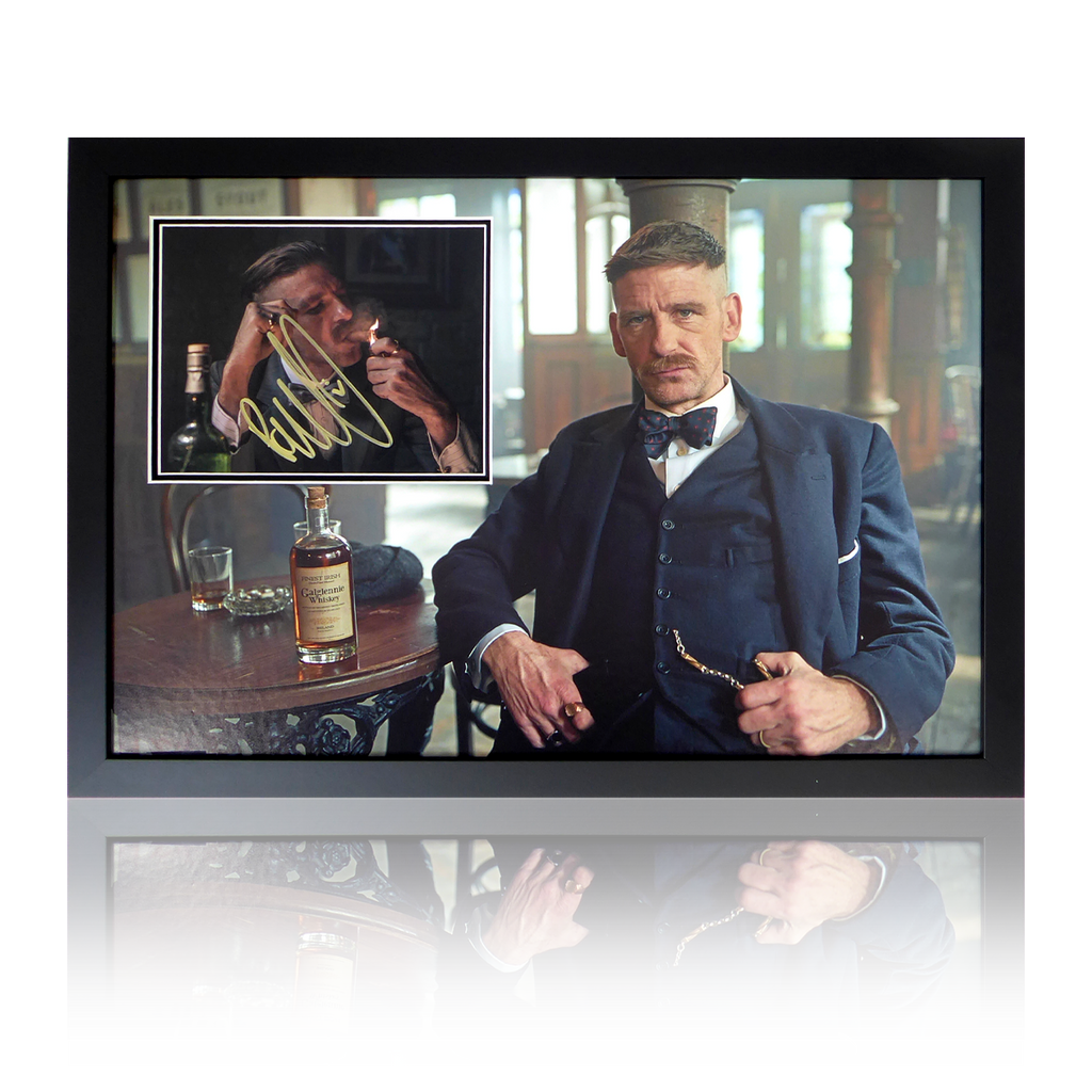 Paul Anderson Signed Arthur Shelby Peaky Blinders Display The Fan Cave Memorabilia 