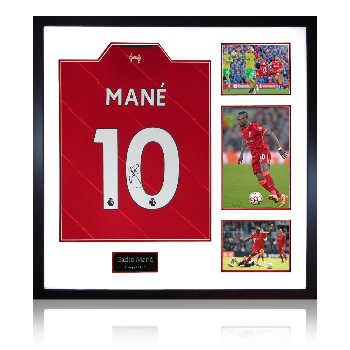 Sadio mane best sale signed shirt