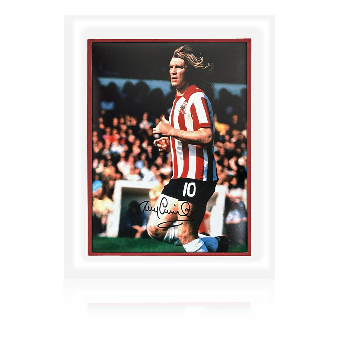 Tony Currie Signed Sheffield United Mount