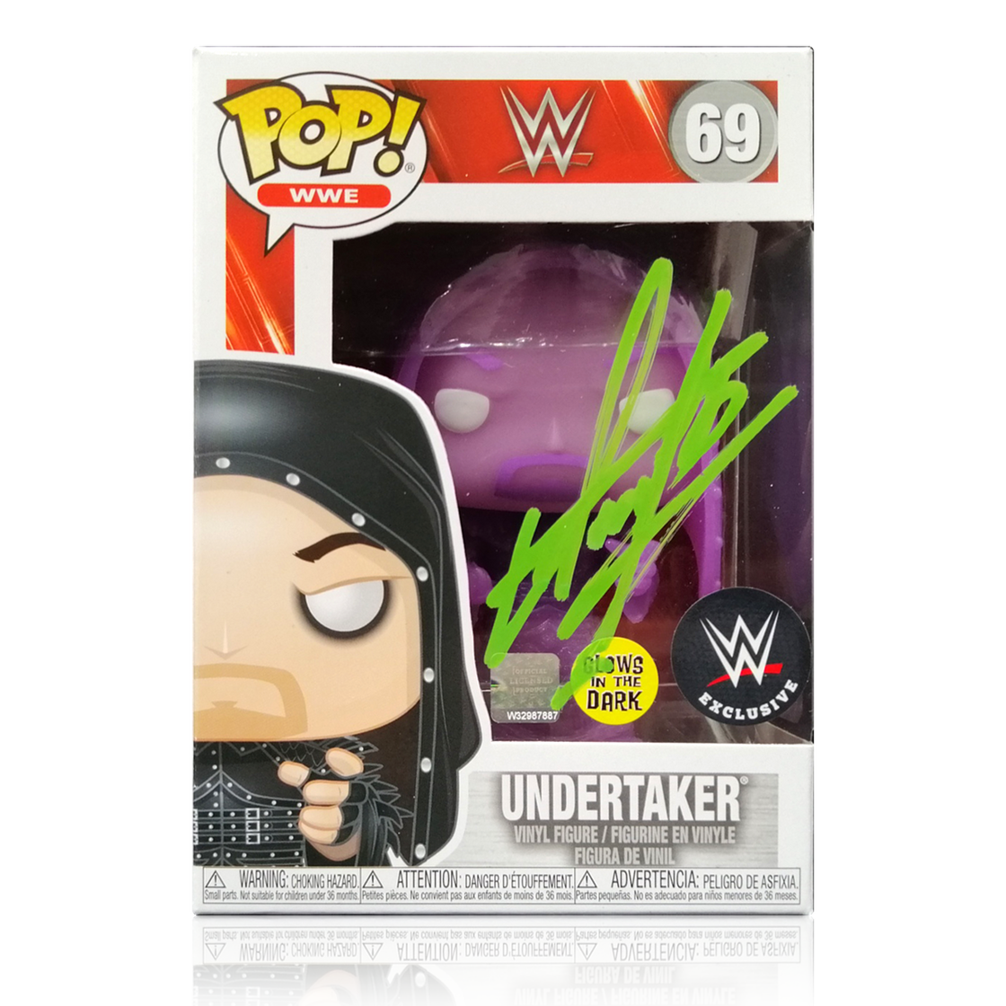 Undertaker Signed Funko Pop (JSA Witnessed)