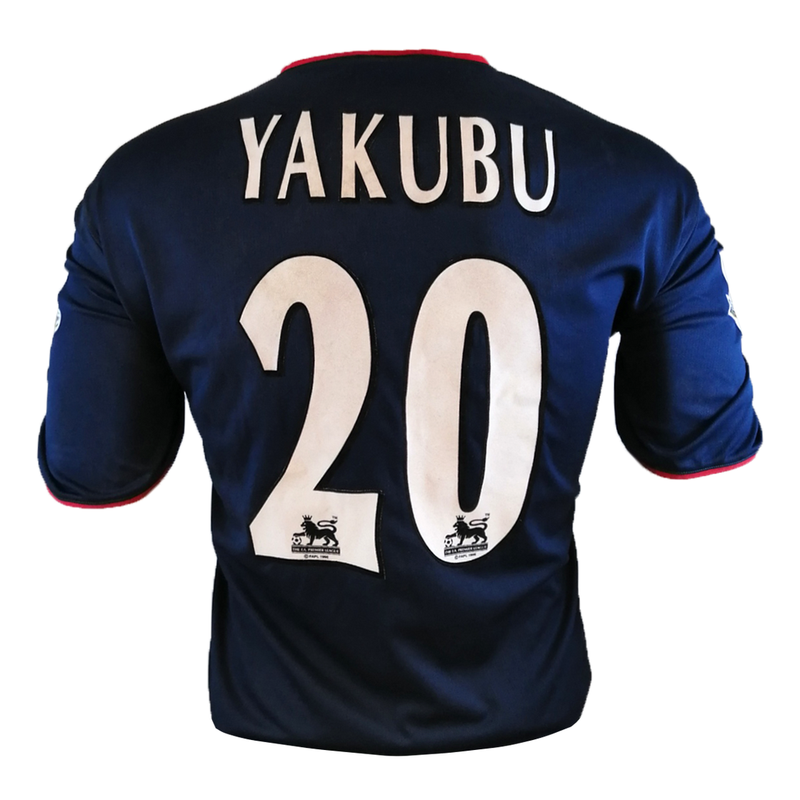 Yakubu Match Worn Portsmouth Shirt
