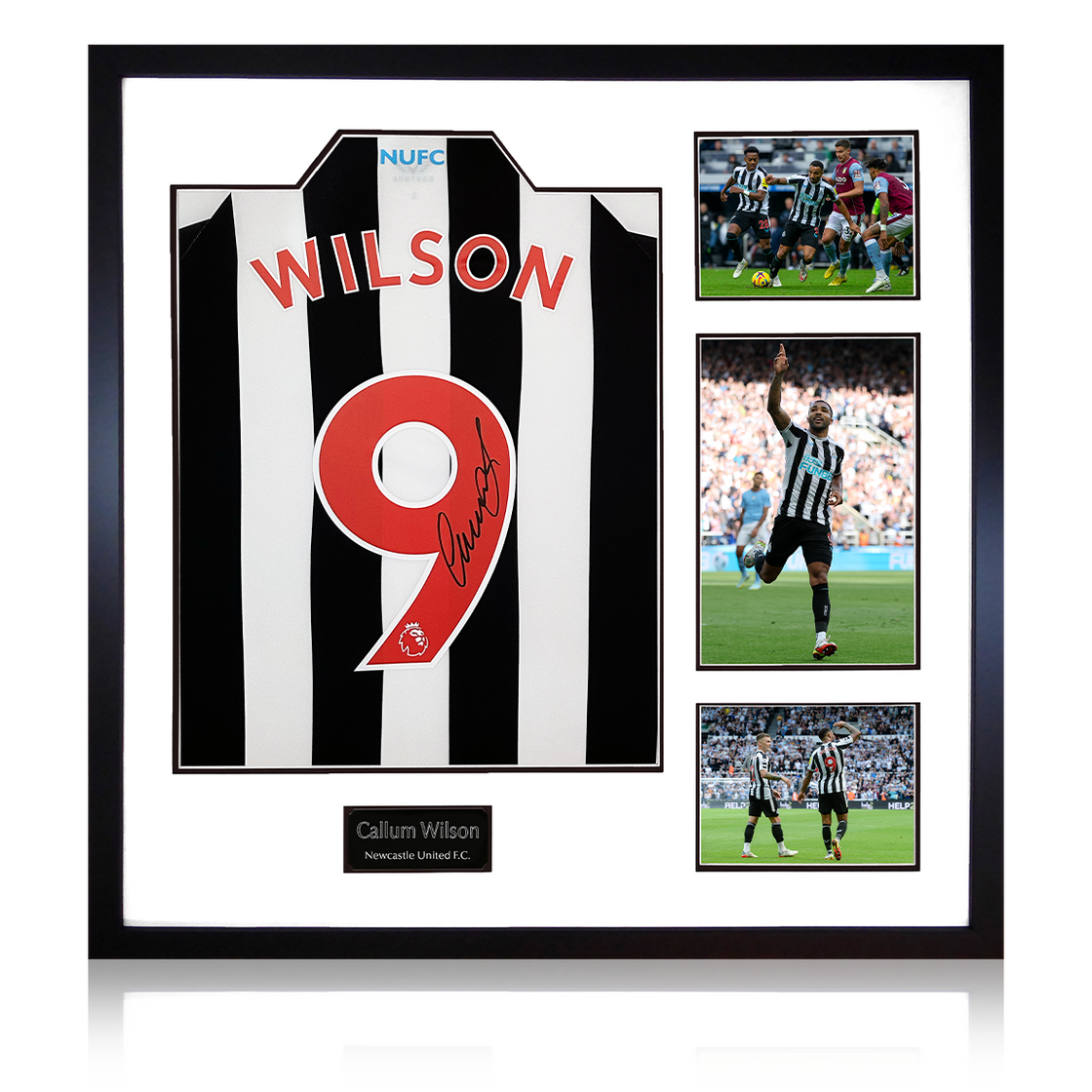 Callum Wilson Signed Newcastle United 22-23 Shirt Display Large