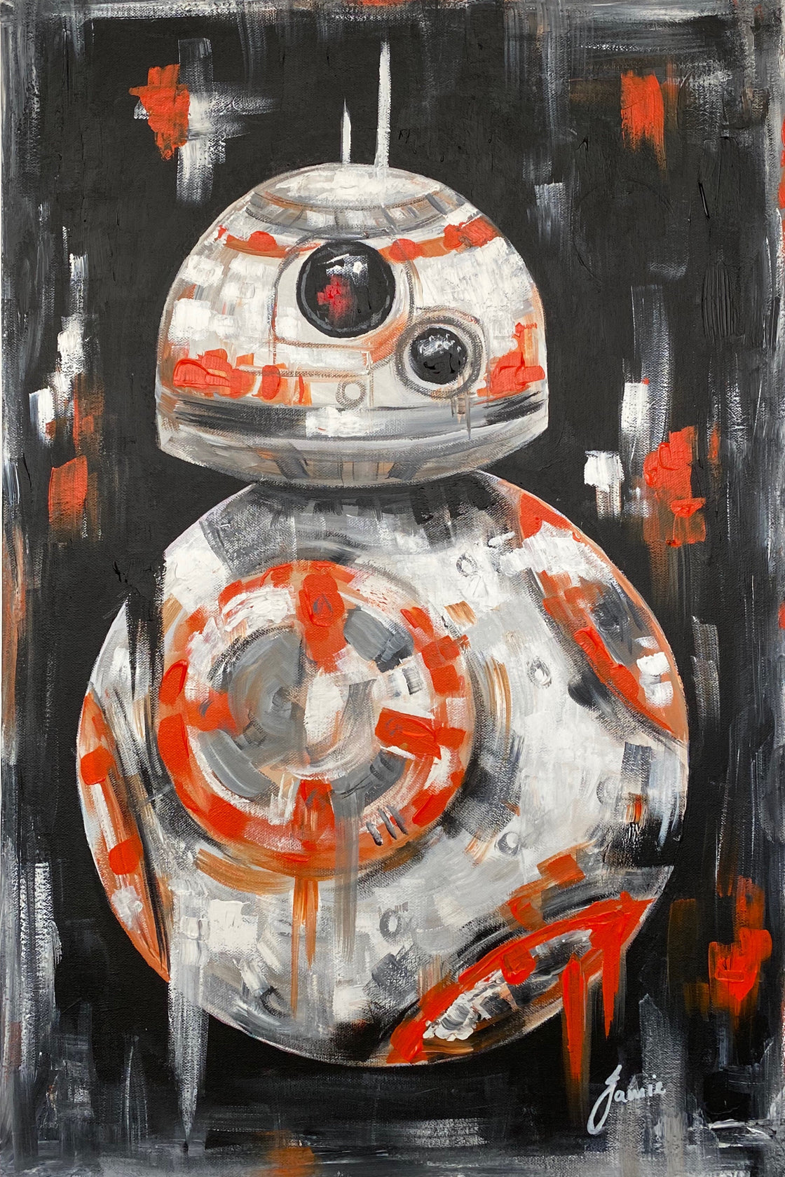 BB8 Original Painting